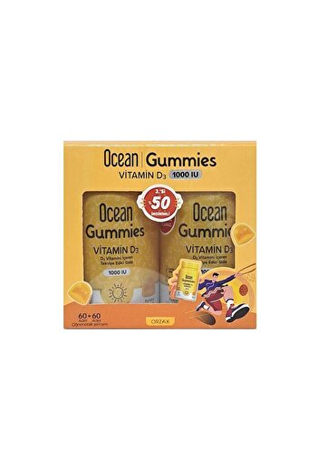 Ocean Gummies Vitamin D3 60 Chew Form - 2. %50 - (: 06/2026)
