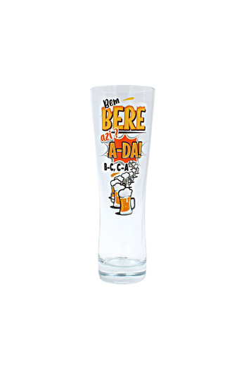 BM GİFT DESİGN Beer glass BEM BEER? 600ml