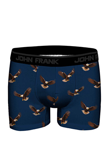 John Frank DİJİTAL BASKILI BOXER MULTICOLOR