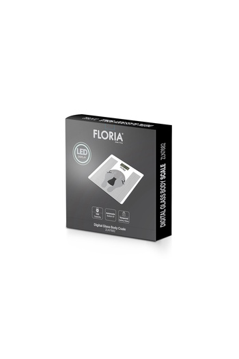 Floria Floria ZLN7682 Electric Scale Gray, automatic closing, capacity 150 kg