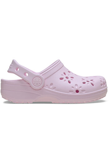 Crocs Papuci pentru copii clasici cu decupaje florale T roz
