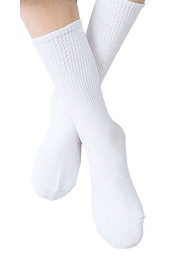 KARDEŞLER ÇORAP Unisex White Tennis Socks College 3 Pack