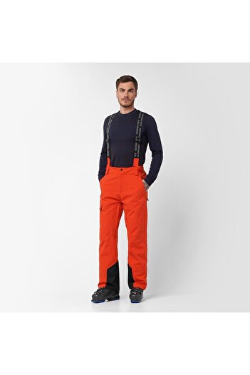 Salomon Brilliant Men's Ski Pants Fiery Red Lc2143900