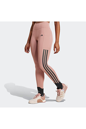 adidas Dámské růžové legíny Optime (JI8764)