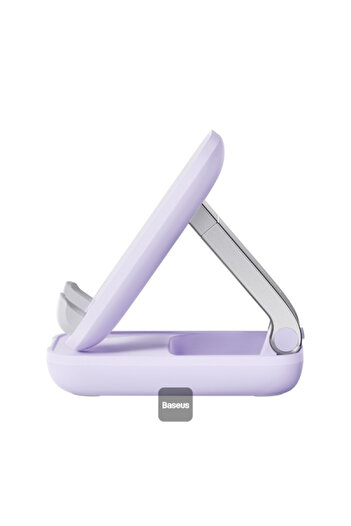 Baseus Baseus Seashell Series Folding Phone Stand With Mirror - Nebula Purple