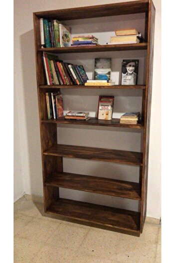 BRK Design Masif Ahşap Kitaplık