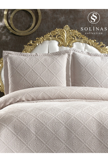 Solinas Collection Soldi Sole Cappuccino Double Bedspread