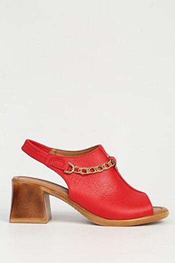 Pierre Cardin Red Women's Heeled Shoes Pc-54632