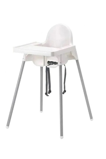 Cady One Adjustable high chair with food tray and safety belt for children