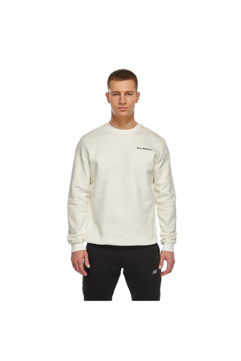 New Balance Lifestyle Чоловічий білий повсякденний стиль Світшот MNC3328-SST