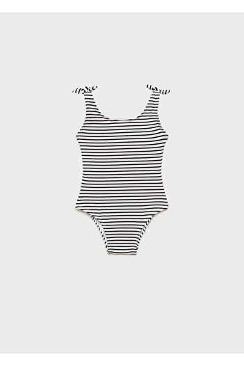 MANGO Baby Striped swimsuit