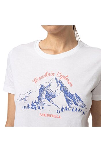 Merrell Γυναικείο λευκό μπλουζάκι Tori ΑΝΔΡΙΚΟ T-SHIRT M5TORIW