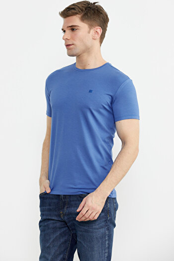 Sementa Футболка з круглим вирізом Basic Saks