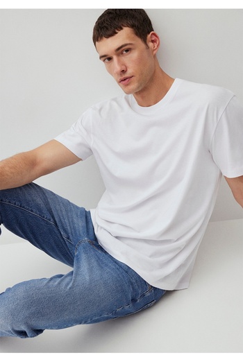 Mavi Basic Comfortable Loose Fit Men's T-Shirt