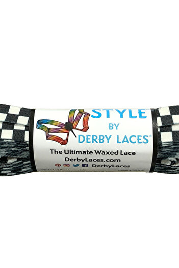 Derby Style Waxed Roller Skates Laces [54 Inch 137cm]