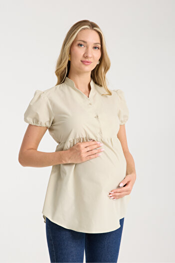 Entarim Coton Maternity Tunic