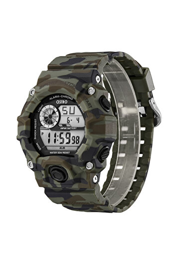 Astro Men Digital Silver Dial Watch - A9906-PPHB