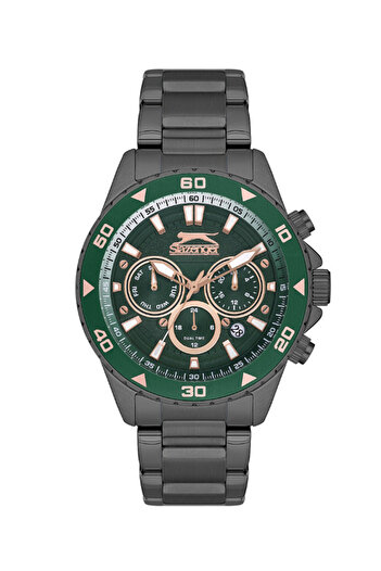 Slazenger Men's Multi Function Green Dial Watch - SL.9.2250.2.02