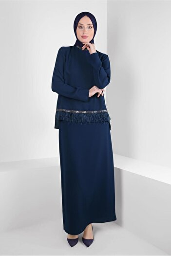 Alvina TASSEL DETAILED SKIRT SUIT 30205