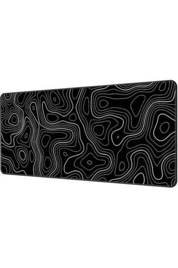 COOYA Large Extended Gaming Mouse Pad, with Non-slip Rubber Base & Smooth Cloth Surface (800 x 300 x 3mm)