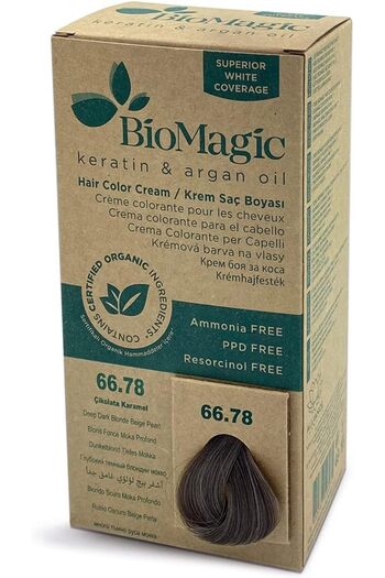 BIOMAGIC Biomagic Permanent Hair Dye - Deep Dark Blonde Beige Pearl