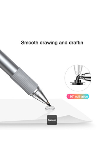 Baseus Golden Cudgel Double-Sided Capacitive Stylus Pen - Black