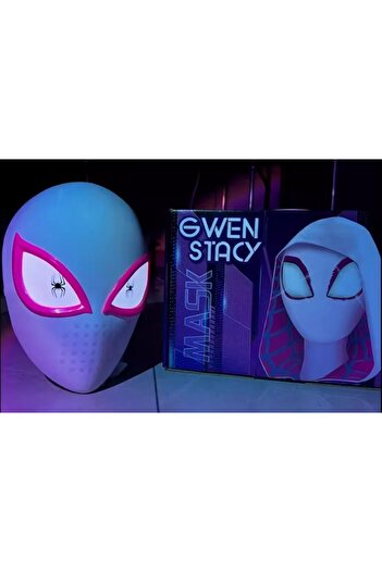 Choice1 luminescence Spiderman Headgear Mask Cosplay Moving Eyes Electronic Mask Spider Man 1:1 Remote Contr