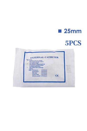Choice 30mm 5Pcs Disposable Urine Collector Latex Urine Bag Male External Catheter Urological Consumables C