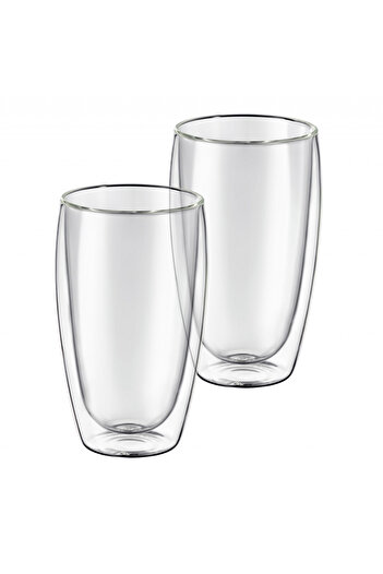 Ambition Set of 2 glasses 450ml, heat-resistant glass, Mia