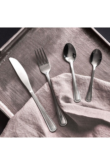 Domotti Stainless steel cutlery set, 24 pieces, 6 people, London