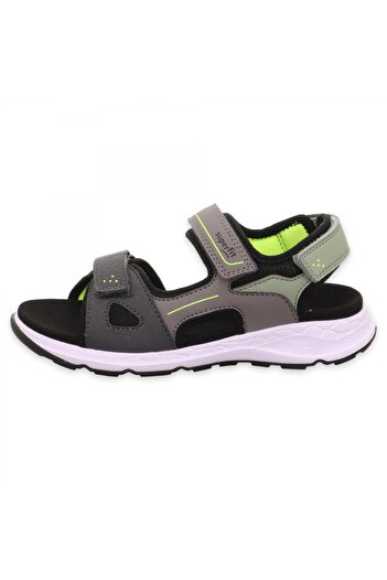 Superfit 000583   Criss Cross Gray Kids Sandals