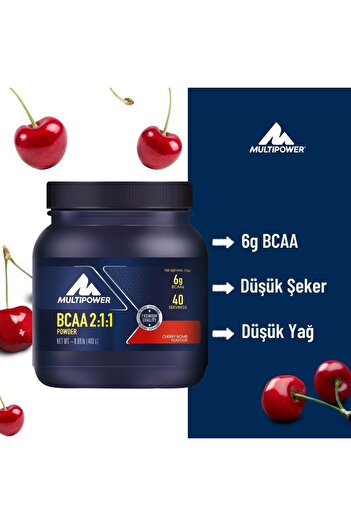 Multipower 400 gr Flavored Bcaa Powder