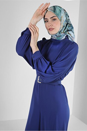 Alvina WIDE BELLY BELTED JUMPSUIT 43767