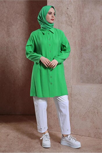 Alvina SHIRT COLLAR TUNIC 44440