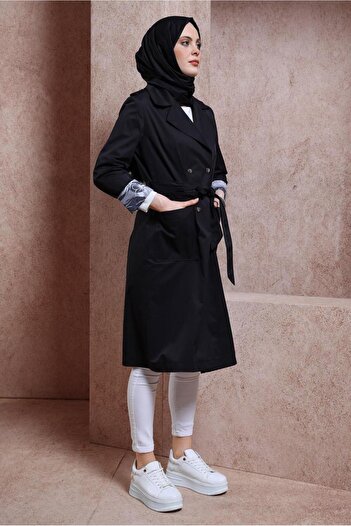 Alvina BIRDED TRENCH COAT 10865