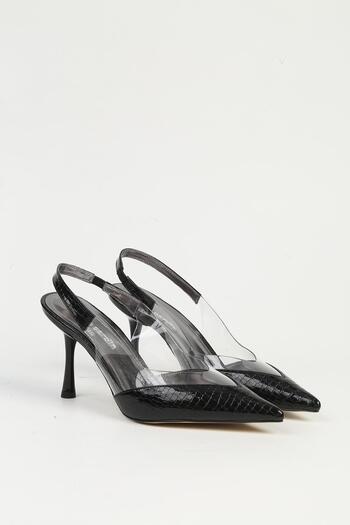 Pierre Cardin Black Women's Heeled Shoes Pc-54501