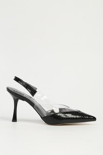 Pierre Cardin Black Women's Heeled Shoes Pc-54501