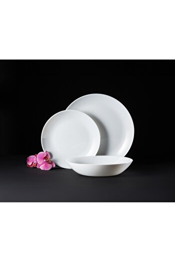 Ambition Dinner set, 18 pieces, 6 people, opal, Basic