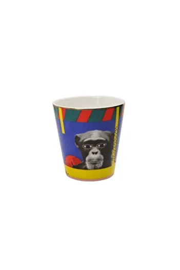Porland Wild Life Monkey Glass 320 Cc