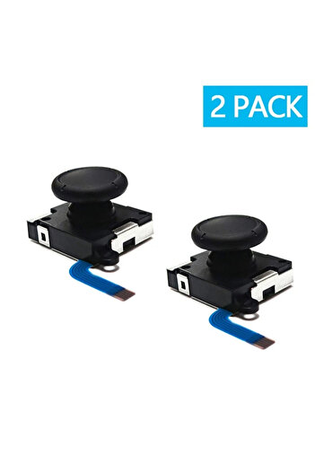 Choice 2pcs black Replacement 3D Analog Joystick Thumb Stick For Nintendo Switch Joy Con Controller Sensor