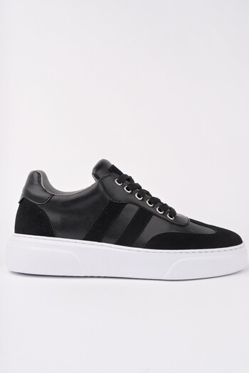 MUGGO Logan Thick Sole Lace-Up Men's Casual Sneaker Sports Shoes