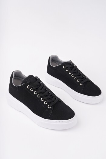MUGGO Zeyn Thick Sole Lace-Up Men's Casual Sneaker Sports Shoes