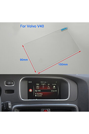 Techmaster Volvo V40 7inch Navigation Tempered Screen Protector