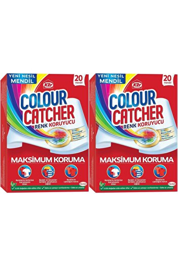 K2R Color Catcher Color Protective Wipes 40 Pcs Economic Pk (2Pk*20)