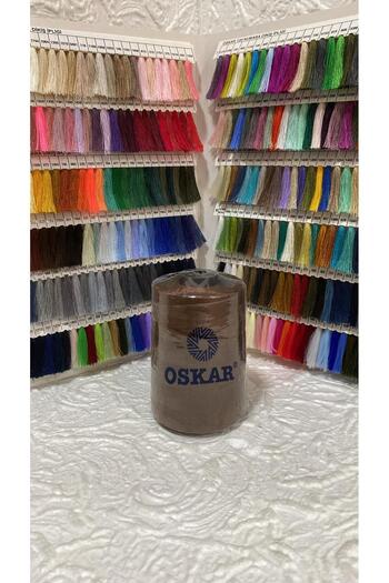 Oskar Number 50 K钊Er Generous Denim Sewing Thread 100% Polyester 5000 Mt (Brown)