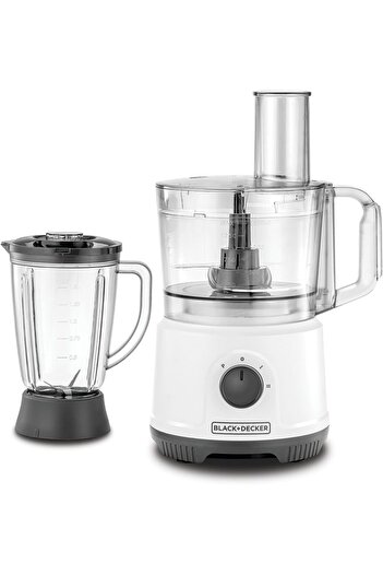 Black&Decker 800W Food Processor 24 Functions with 2L Bowl and 1.5L Blender