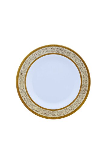 Generic Flat round melamine plate - 23 cm