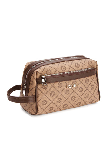 Fossil 2063 Vegan Leather Handbag Clutch Bag Clutch Bag Printed Mink