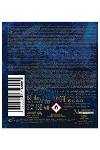 First Class Erkek Deodorant 6x150ml