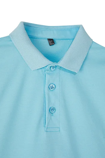 TRENDYOLKIDS Boy's Polo Neck Knitted T-Shirt Ecru Blue 2 Pieces 100% Cotton Printed Regular Fit